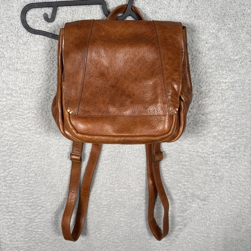 Buffalo Jackson  Leather BACKPACK  Brown Womens excellent condition